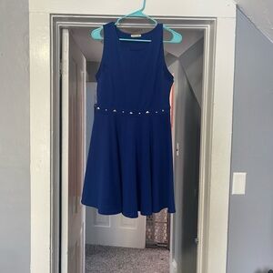 Soprano Royal Blue Mini Dress